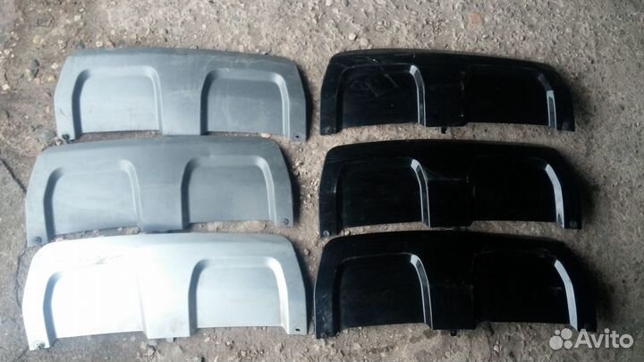 Range Rover Sport 13-17 L494 накладка бампера Задн