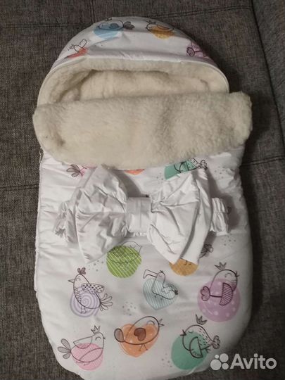 Кокон на выписку зимний