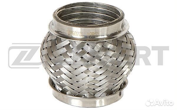 Гофра глушителя 50x70 мм Interlock