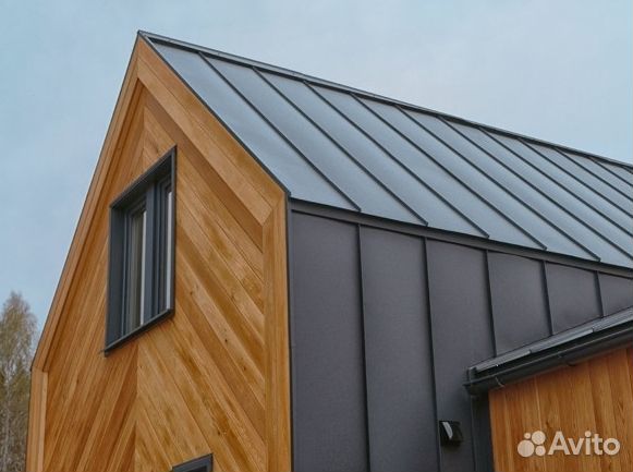 Фальцевая кровля, Кликфальц, Двойной стоячий фальц