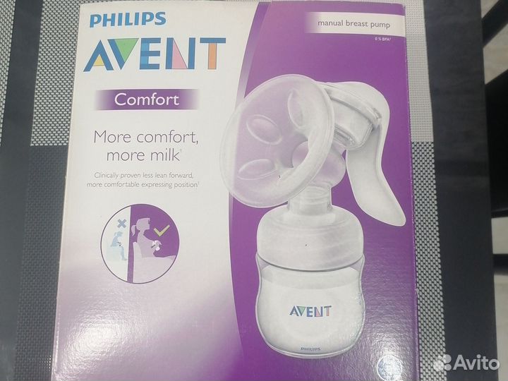 Молокоотсос avent ручной