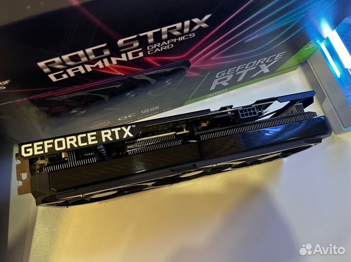 Видеокарта RTX3060 ROG strix V2