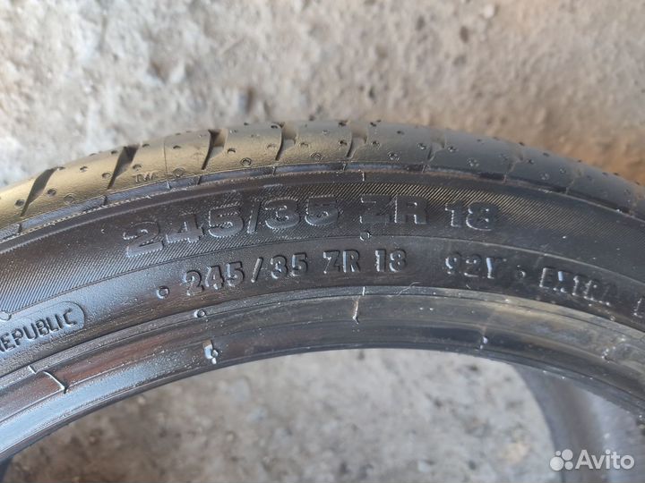 Continental ContiSportContact 3 245/35 R18 92Y