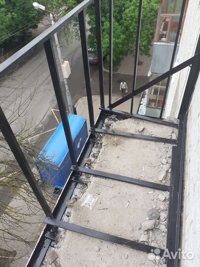 Ремонт /отделка/остекление балконов лоджий окна