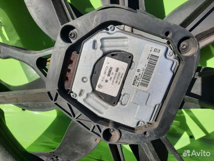 Вентилятор бмв Е90 Е92 Е82 335i N54 (Япония)