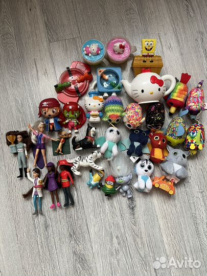Игрушки из макдональдса