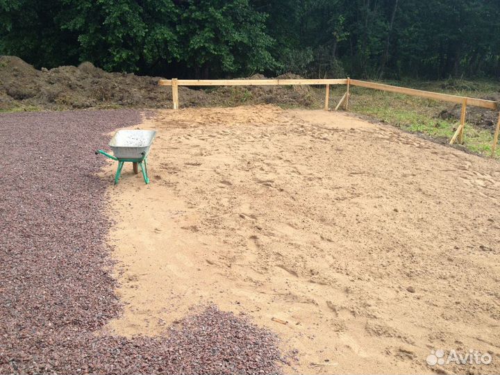 Грунт для выравнивания участка.Вывоз снега. О-2