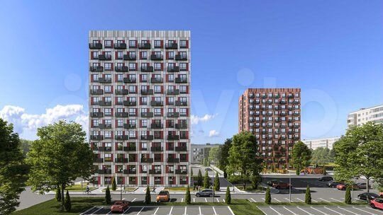 1-к. квартира, 37 м², 11/13 эт.