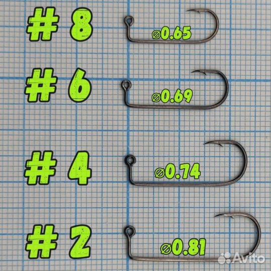 Джиг головки микро, грузило джиг головка