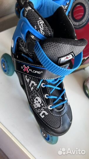 Ролики раздвижные Explore 35-38