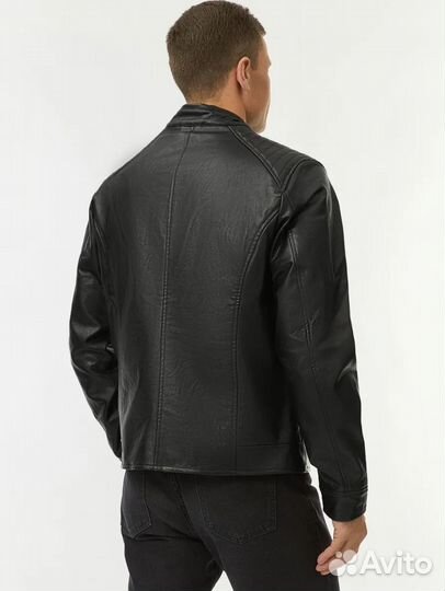 Кожаная куртка мужская
