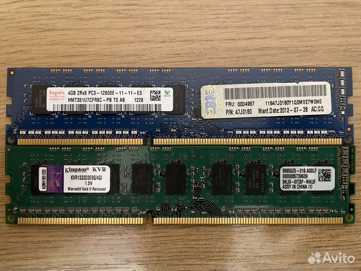 Оперативная память ddr3 4 gb с поддержкой ECC