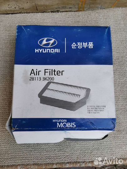 Фильтр воздушный Hyundai / Kia (Mobis) 281133K200