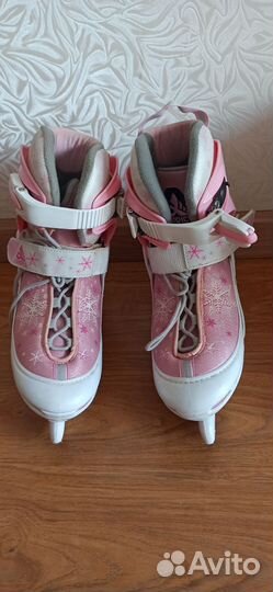 Коньки раздвижные 34-37 размер
