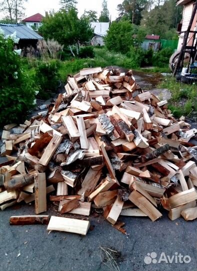 Дрова береза нарубленные
