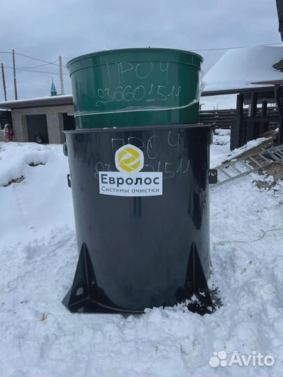 Септик с установкой. Автономная канализация