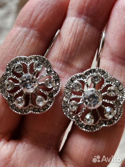 Серьги Блестяшки