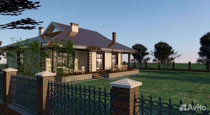 Домокомплект 250 кв.м. из теплоэффективных блоков