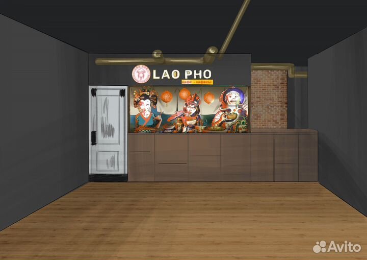 Художник дизайнер скетч