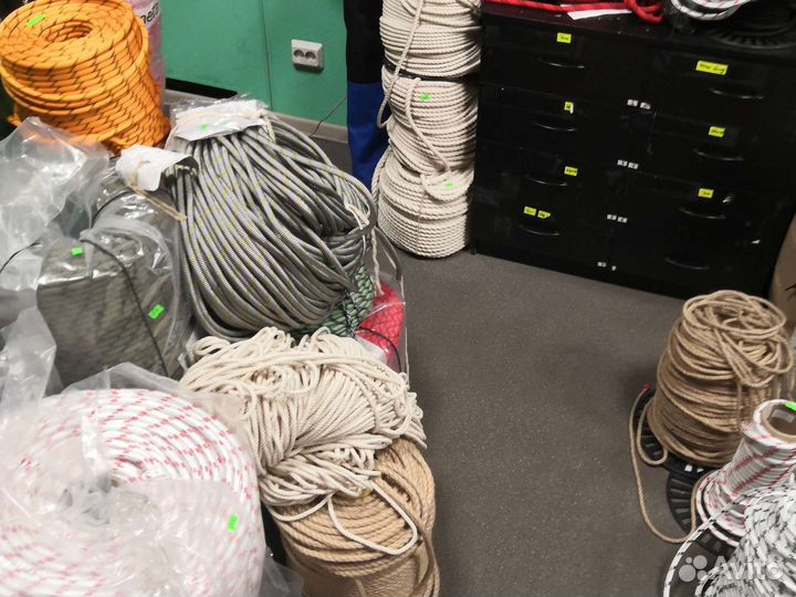 Веревка канат джутовый 20 мм не альпинизма tr