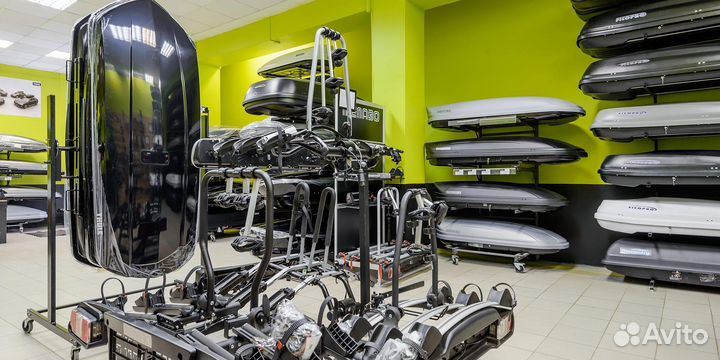 Багажник на крышу автобокс