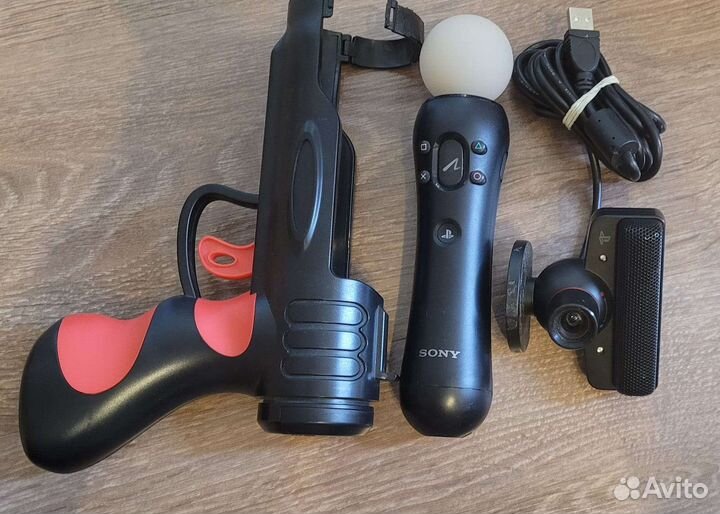 PlayStation 3/4 move (мувик) и пистолет