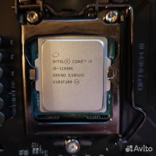 Процессор I9 11900K + Мат.плата asus Z590 apex