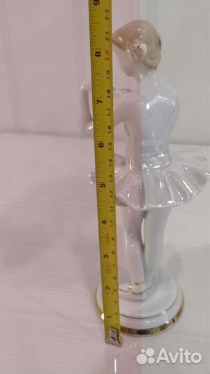 Фарфоровые статуэтки балерина Вербилки, слон лфз