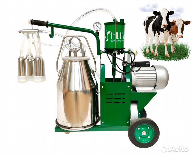 Доильный аппарат milka 1П Одна рукоятка