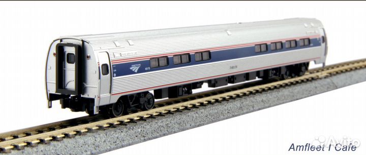 Железная дорога N(1:160) 9мм Набор Amtrak ACS-64 a