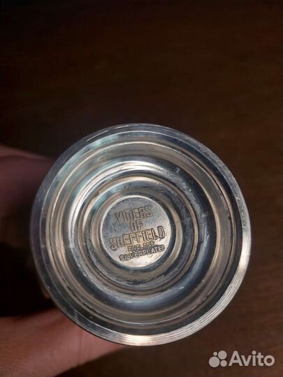 Вазочка, посеребрение, Англия