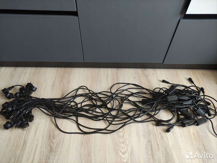 Провод для уличных гирлянд