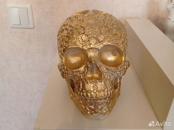 Череп статуэтка, декор