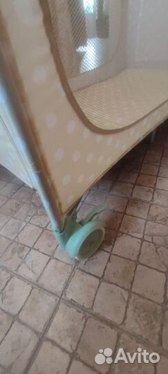 Детская кроватка манеж складная