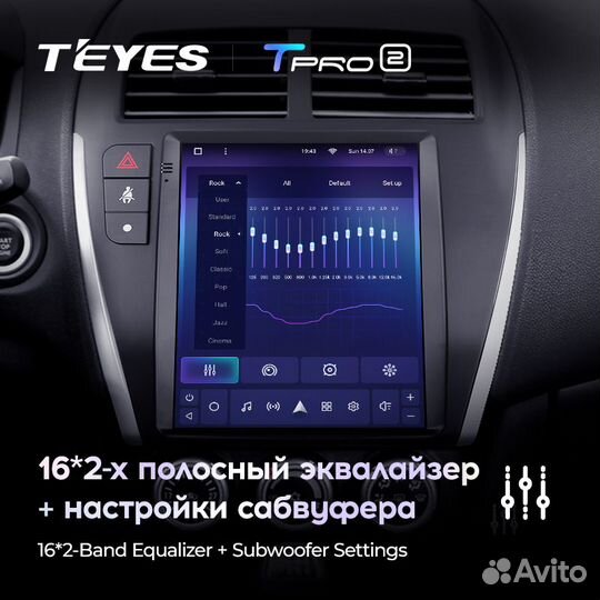 Магнитола Teyes Tpro2 Tesla ASX 2010-2016