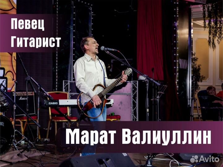 Певец, гитарист,пианист, баянист, губная гармошка