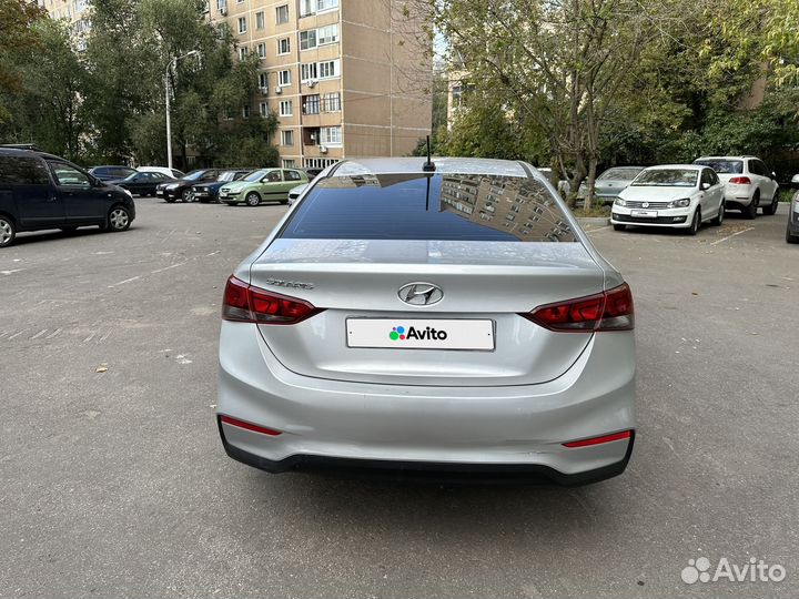 Hyundai Solaris 1.4 AT, 2018, 123 000 км