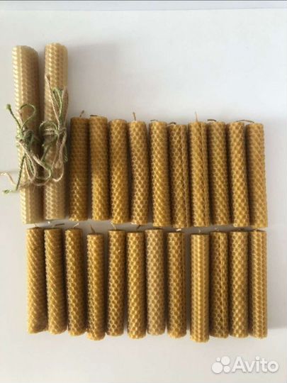 Свечи из вощины