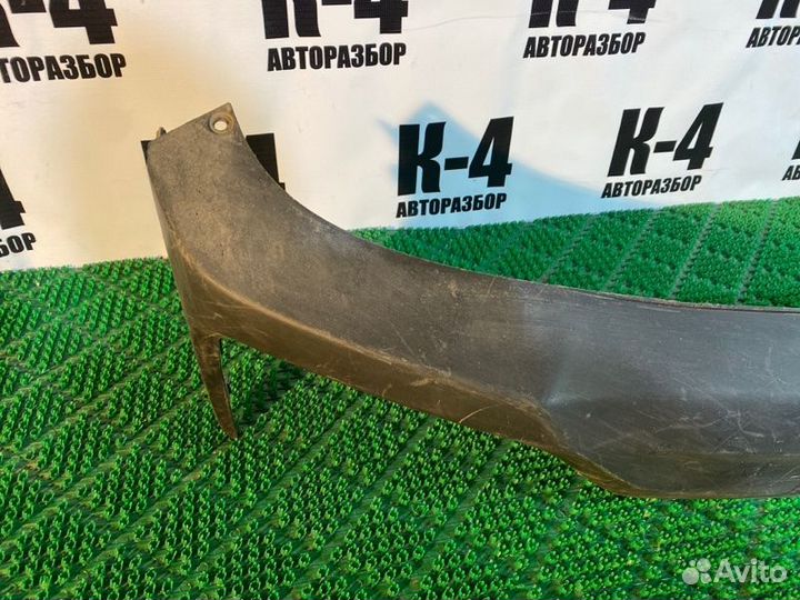 Юбка бампера задняя Hyundai Solaris