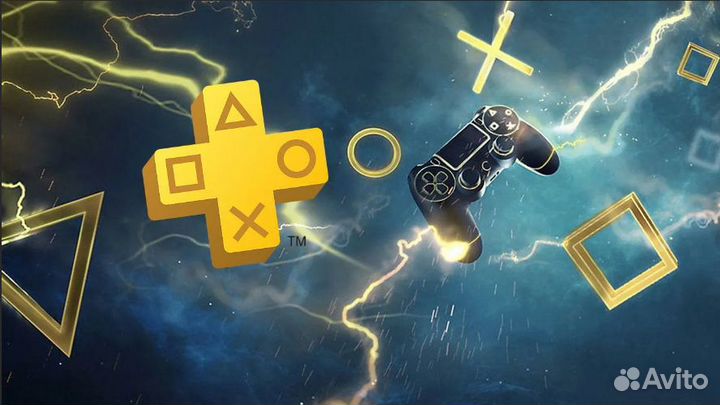 Подписка Крым PS Plus 1/3/12 месяцев + Игры на PS4
