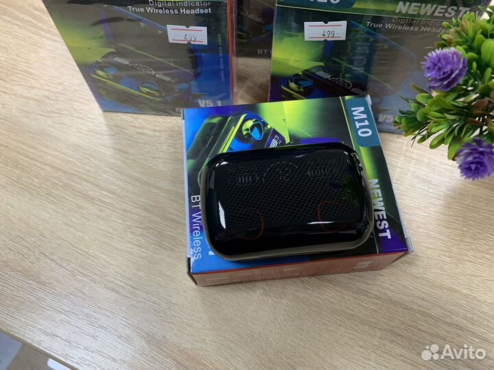 Беспроводные наушники TWS M10 с PowerBank