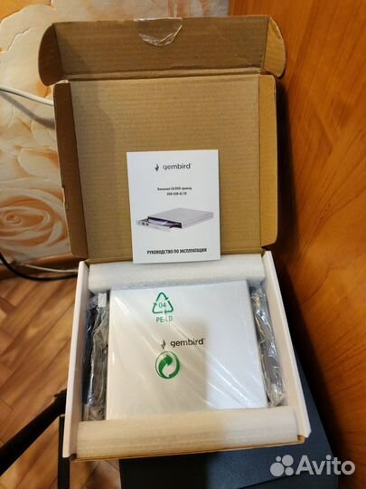 DVD-RW привод Gembird DVD-USB-02-SV