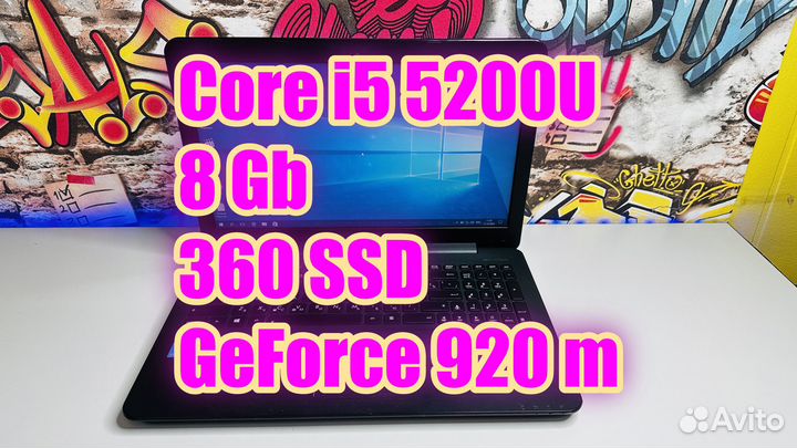 Ноутбук asus Core i5