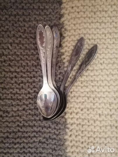 Мельхиоровые столовые приборы СССР