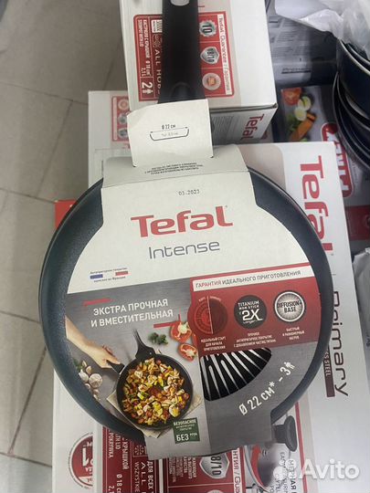 Сковорода tefal intense 22см