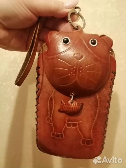 Кожаный чехол для телефона