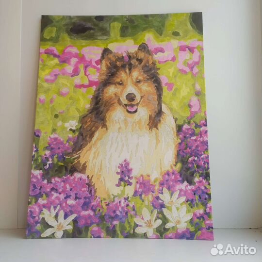 Готовые картины по номерам