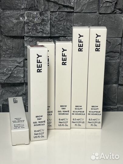 Refy Brow Tint, Brow sculpt