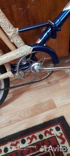 Новый велосипед салют СССР