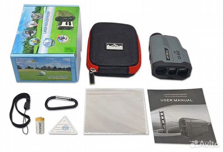 Лазерный дальномер монокуляр artbull на 650 и1000м